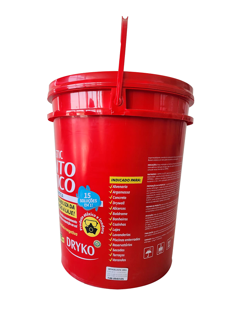 Membrana líquida cementosa Drykoelastic 20kg 2