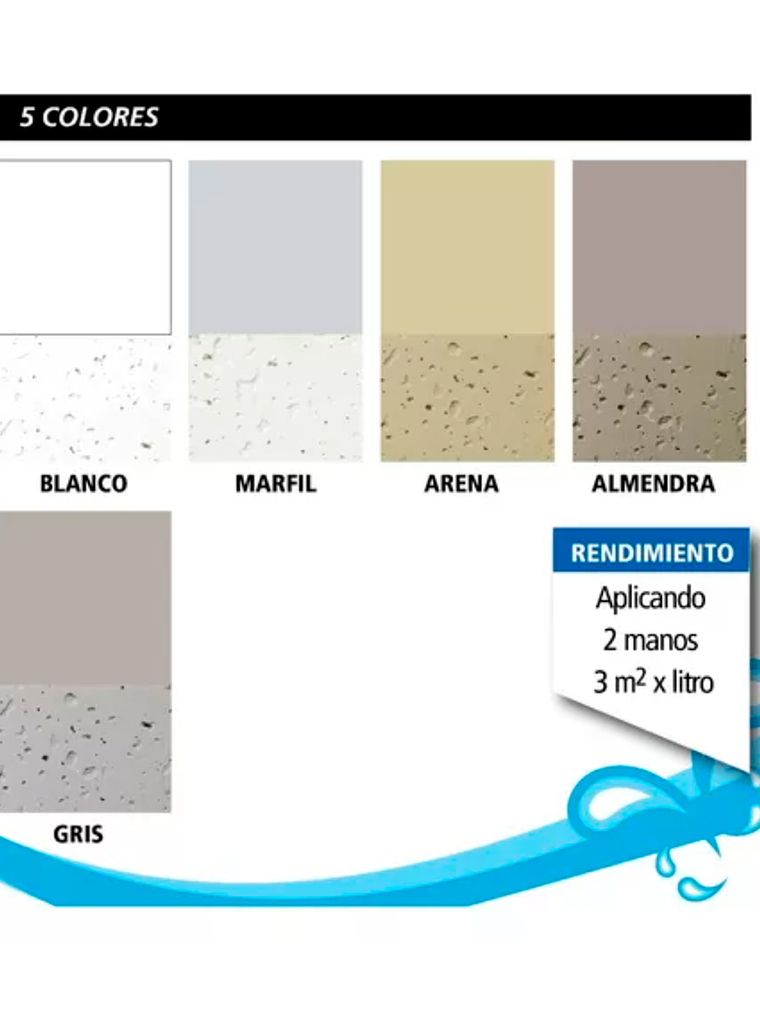Pintura atérmica impermeabilizante pisos y bordes de piscinas 4L Liquitech 9