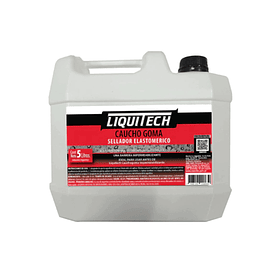 Sellador Elastomerico Cauchogoma Impermeabilizante Cauchogoma x 5Lt  Negro