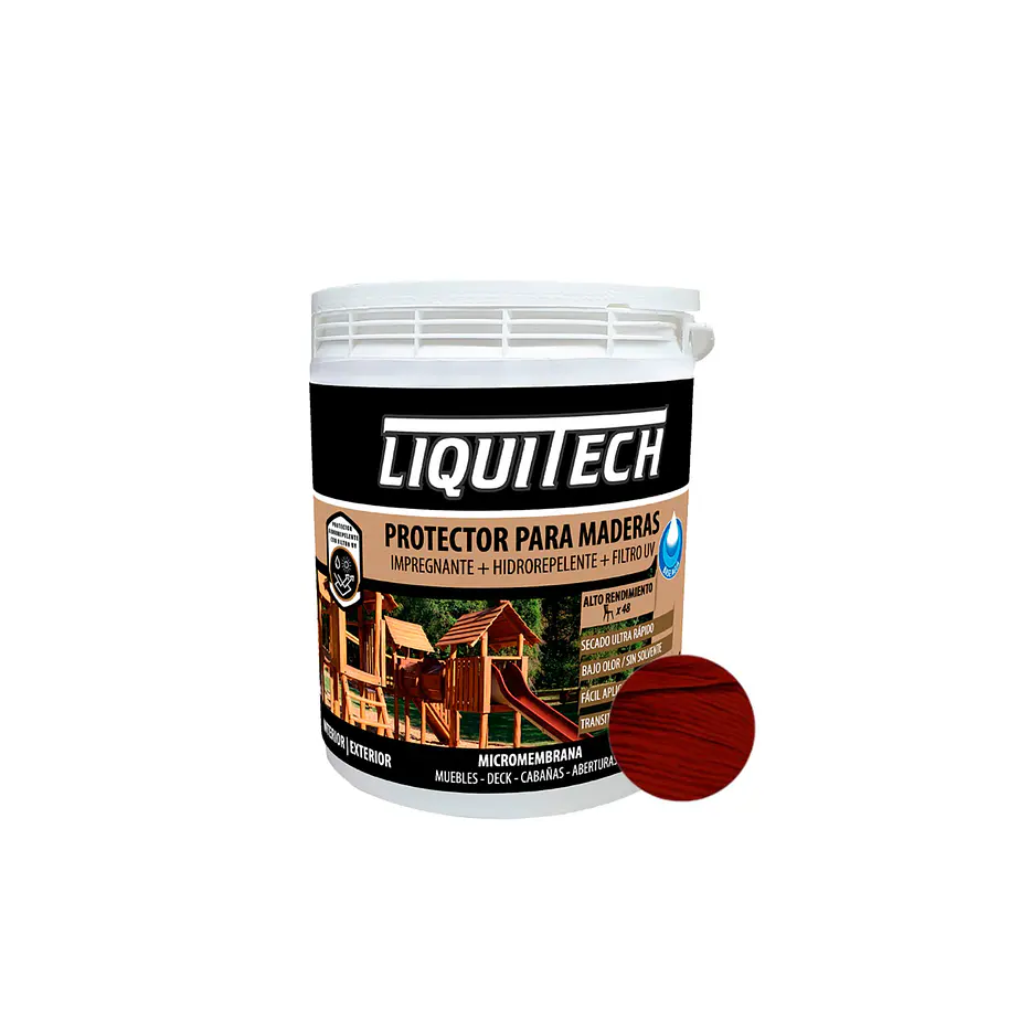 Liquitech Micromembrana protector para madera 4 Lt 7