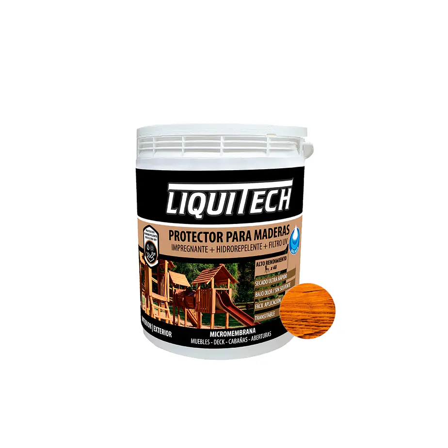 Liquitech Micromembrana protector para madera 4 Lt 8