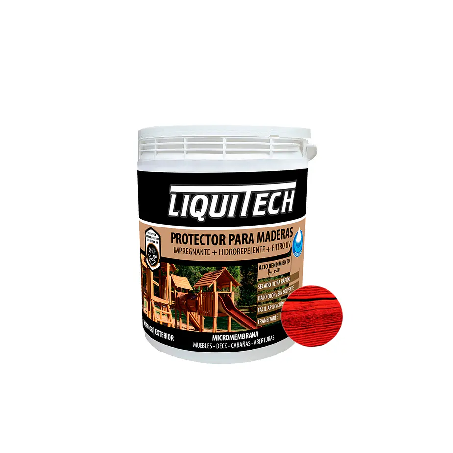 Liquitech Micromembrana protector para madera 4 Lt 10