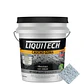 Pintura impermeabilizante sustentable y Transitable Caucho Goma Liquitech 4 Kg.   - Miniatura 5