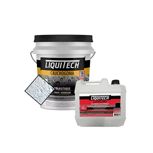 Pack Impermeabilizante Cauchogoma 20kg + Sellador 5k