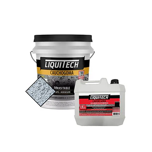 Pack Impermeabilizante Cauchogoma 20kg + Sellador 5k