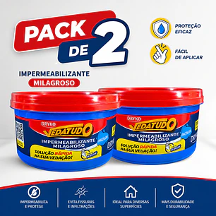 Packx2 Impermeabilizante Milagroso Incoloro 300 Ml Brillante