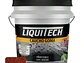 Pintura impermeabilizante sustentable y Transitable Cauchogoma Liquitech 4 Kg.   - Miniatura 7