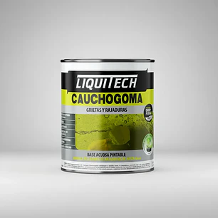 Sellador Grietas Y Fisuras Liquitech Cauchogoma 1 Kg Gris