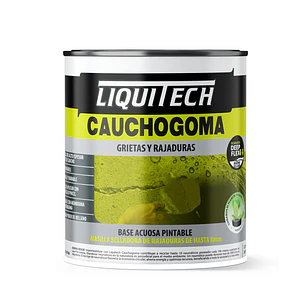 Sellador Grietas Y Fisuras Liquitech Cauchogoma 1kg Blanco