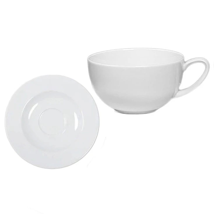 Costa Verde Saturno Taza 340Ml Con Platillo (6 Pcs) 2