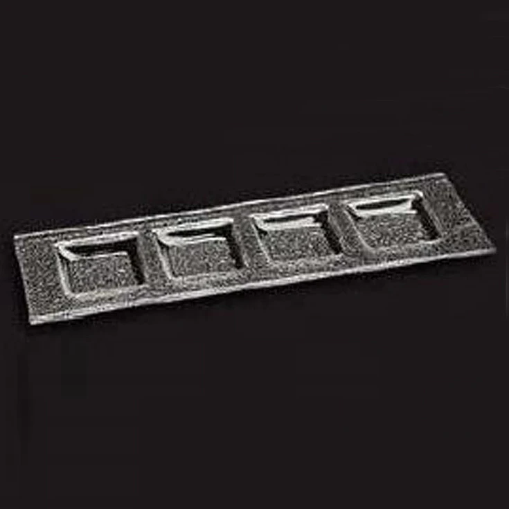 Plato Vidrio Fundido Divisiones 3D  1