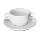 Stratus Stone Line Taza Consome C/Platillo (6 Pcs) - Miniatura 1