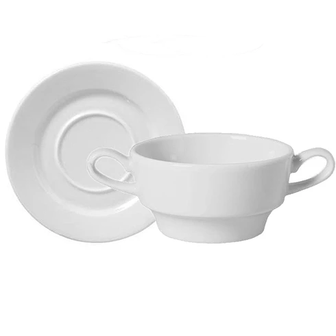 Costa Verde Oceano Taza Consome Con Platillo (6 Pcs) 1