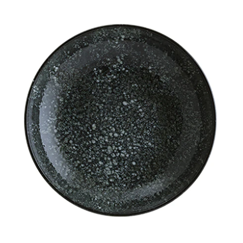 Bonna Cosmos Negro Plato Hondo 25 Cm 3