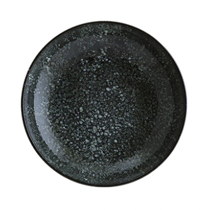 Bonna Cosmos Negro Plato Hondo 25 Cm 3