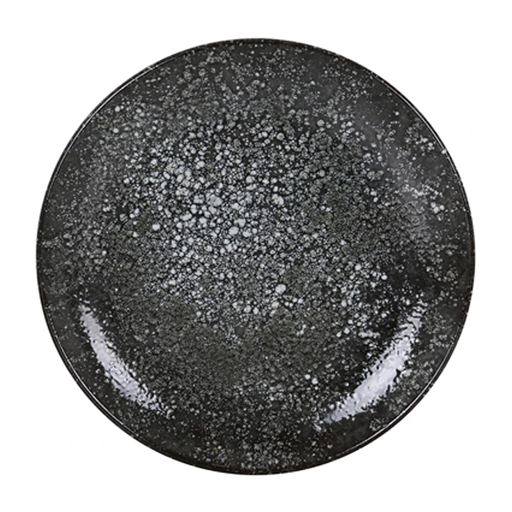Bonna Cosmos Negro Plato 30Cm Bajo   1
