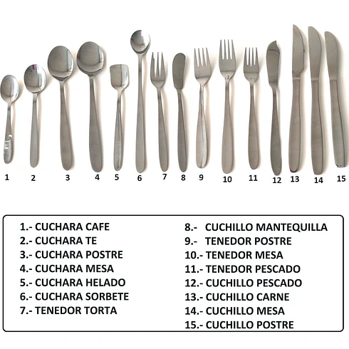 Atlantic Cuchillo Postre X12 3