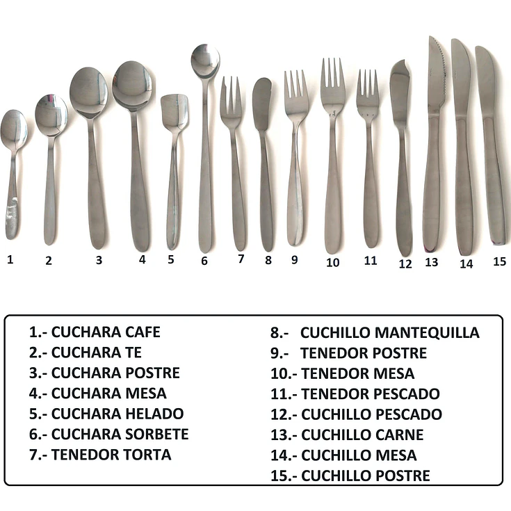 Atlantic Cuchillo Postre X12 3