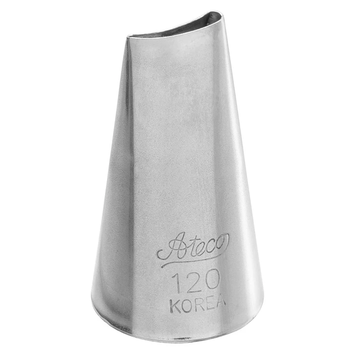 Boquilla Reposteria Mediana Petalo Curvo #120 Ateco 1