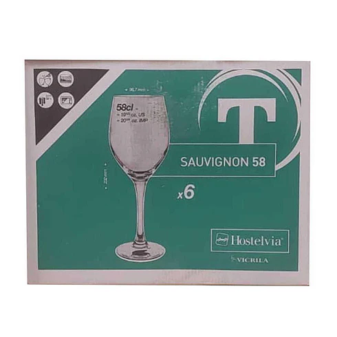 Vicrila Copa Sauvignon 580Ml (6 Pcs) 2
