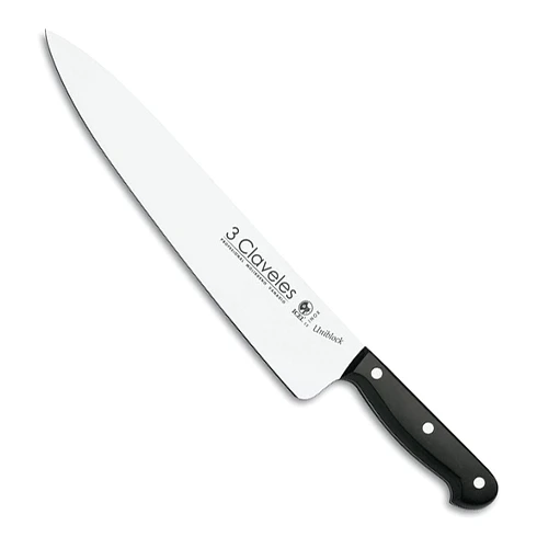Cuchillo Cocina Uniblock 30Cm Tres Claveles 1