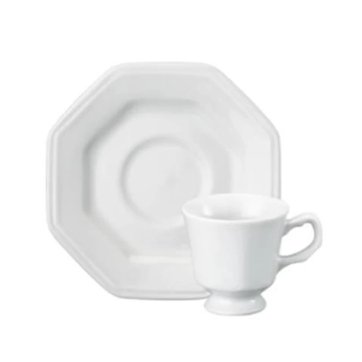 Schmidt Prisma Taza Cafe Con Platillo (6 Pcs) 1