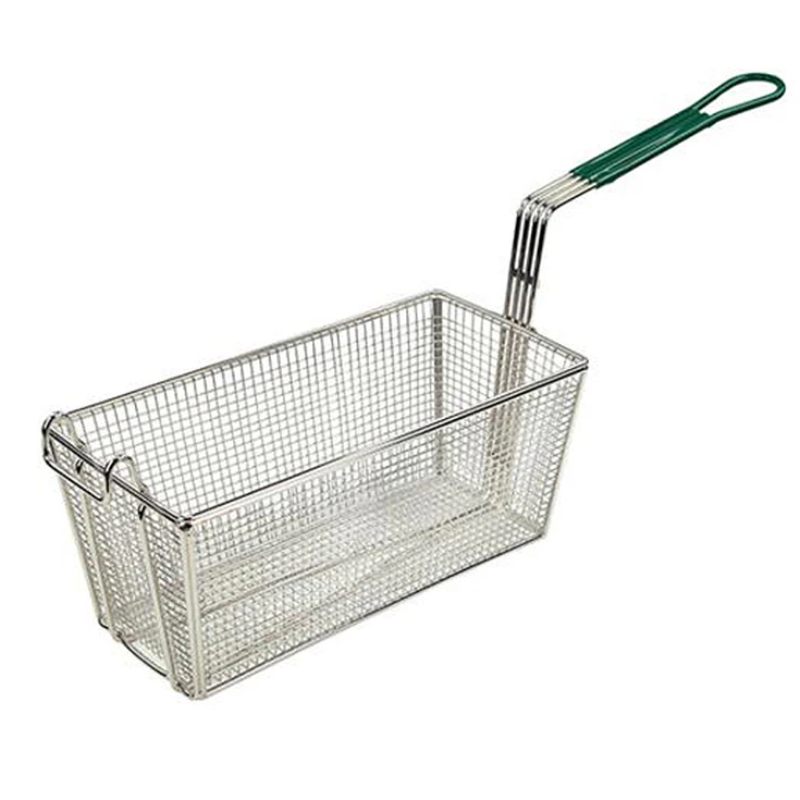 Canasto Freidor Mango Verde Dechef 1
