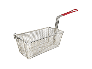 Canasto Freidor Mango Rojo Dechef