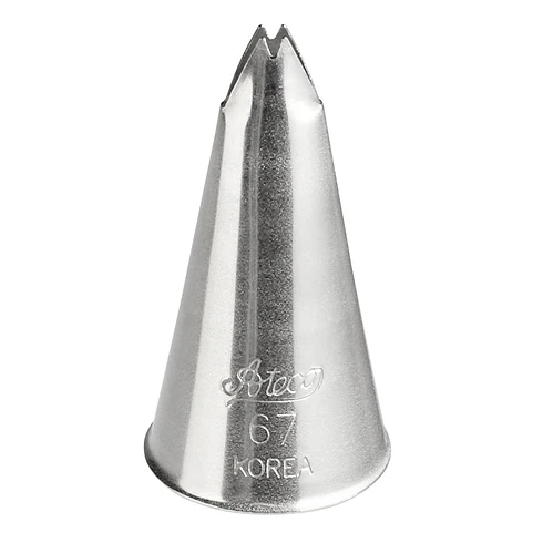 Boquilla Reposteria Pequeña Hoja #67 Ateco 1