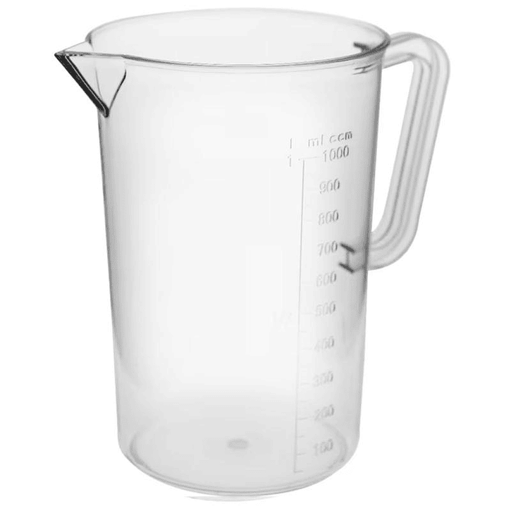 Jarro Medida 1 Lt Plastico Dechef 1
