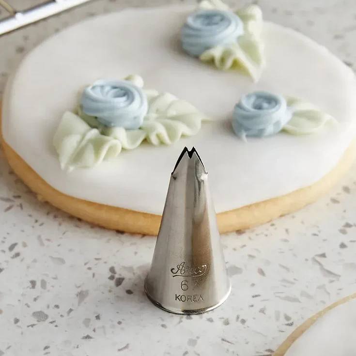 Boquilla Reposteria Pequeña Hoja #67 Ateco 2