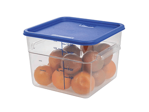 Recipiente Policarbonato 12Qt Con Tapa Dechef