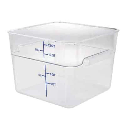 Recipiente Policarbonato 12Qt Con Tapa Dechef 2