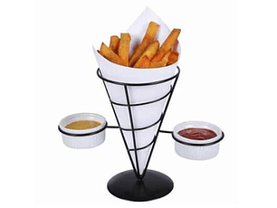 Canasto Papas Fritas 2 Soportes