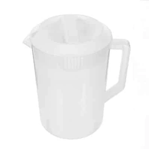 Jarro 4 Lt Con Tapa Blanca Dechef 1