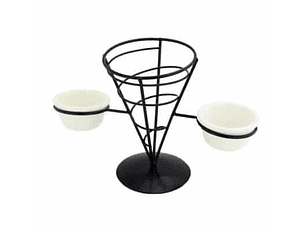 Canasto Papas Fritas 2 Soportes