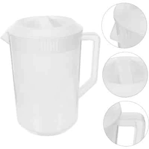 Jarro 4 Lt Con Tapa Blanca Dechef 3