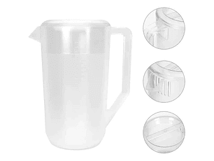 Jarro 3.5 Lt Con Tapa Transparente Dechef