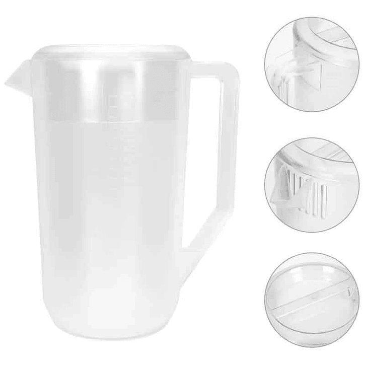 Jarro 3.5 Lt Con Tapa Transparente Dechef 2