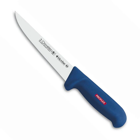 Cuchillo Deshuesador 18Cm Azul Tres Claveles 1