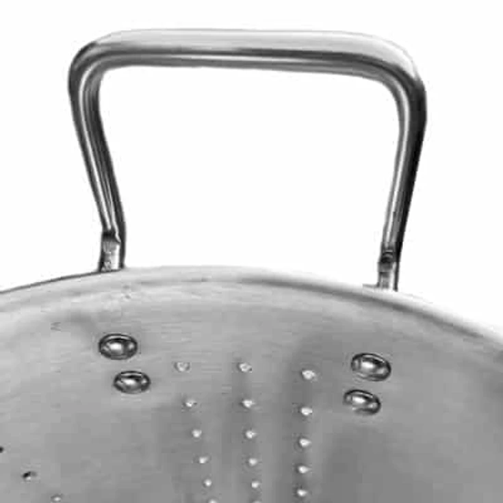 Colador C/Pie Acero 16Qt Winco 2