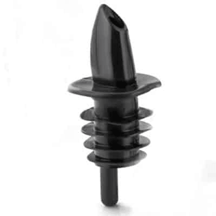 Dosificador Plastico Negro (12 Pcs) Dechef 1