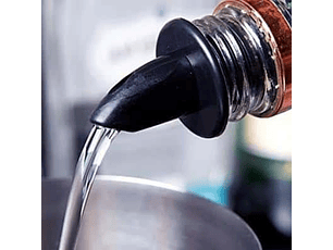 Dosificador Plastico Negro (12 Pcs) Dechef