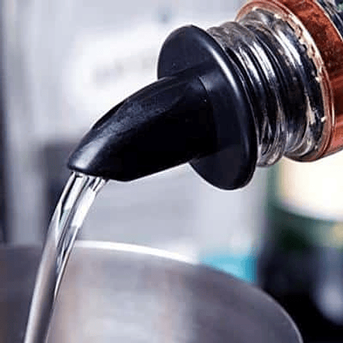 Dosificador Plastico Negro (12 Pcs) Dechef 2