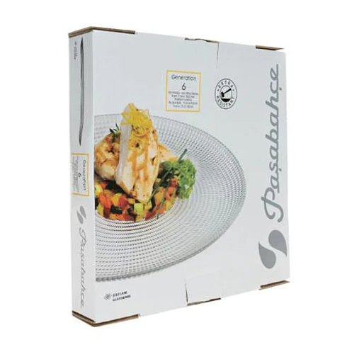 Pasabahce Plato Torta Generation 27Cm (6 Pcs) 2