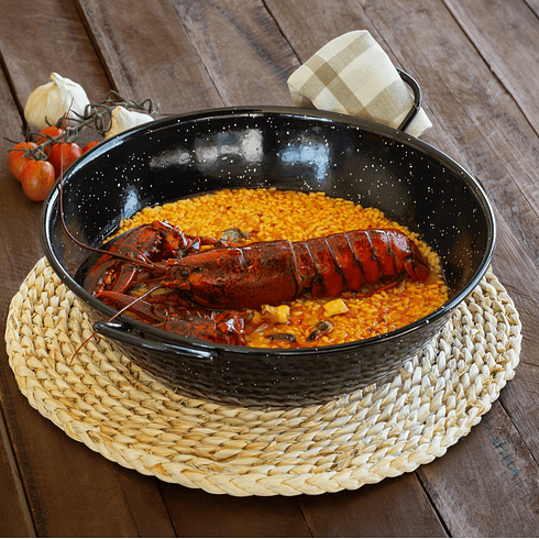 Sartén Esmaltada Hondo 40Cm La Valenciana  2