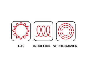 Cacerola Alta 20Cm Con Mango Dechef