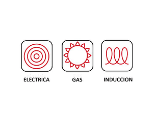 Cacerola Baja Dechef 40Cm 18Lt
