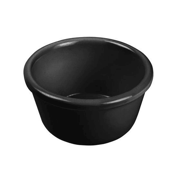 Pocillo Ramekin Negro 44Ml (12 Pcs) Dechef 1