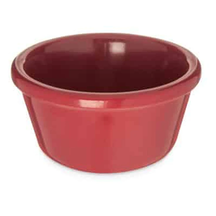 Pocillo Ramekin Rojo 44Ml (12 Pcs) Dechef 1